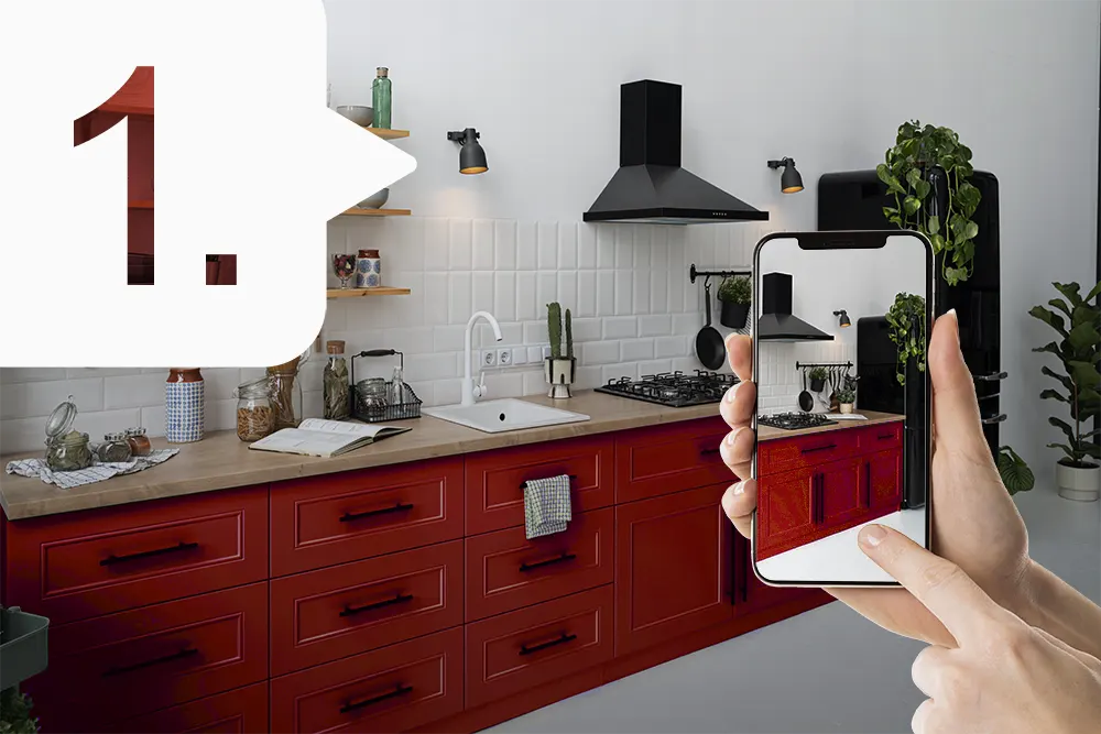 A professional removals company providing video survey to a family moving