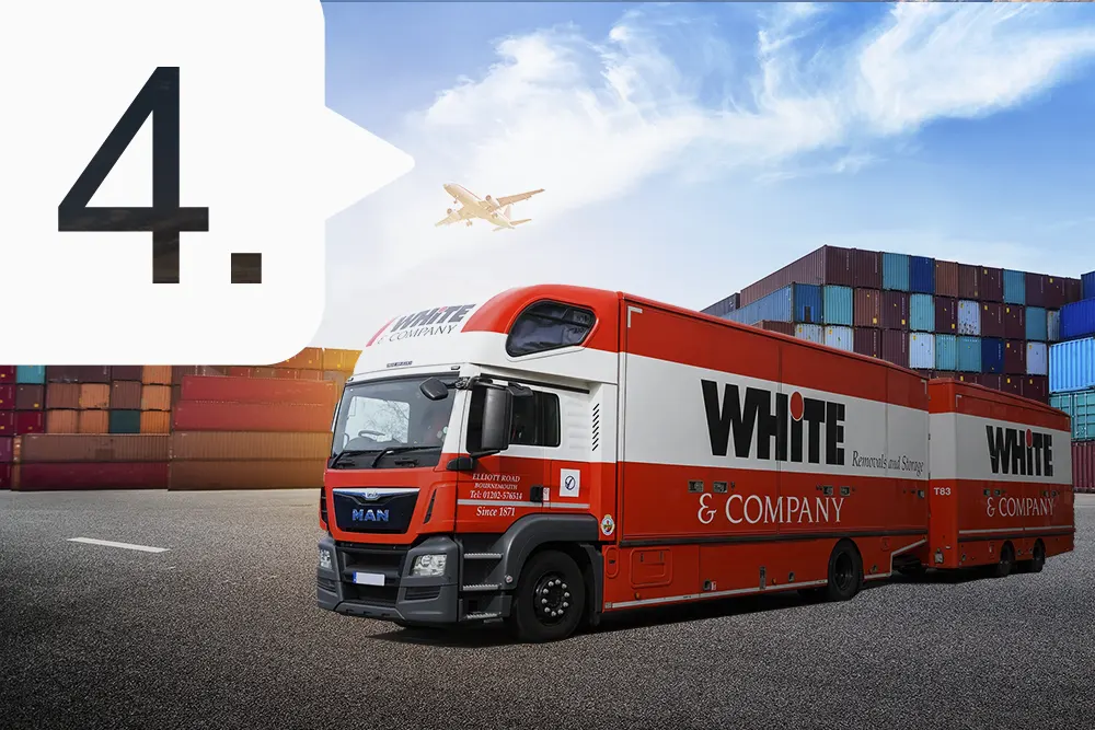 A Portsmouth removals company providing international moving services